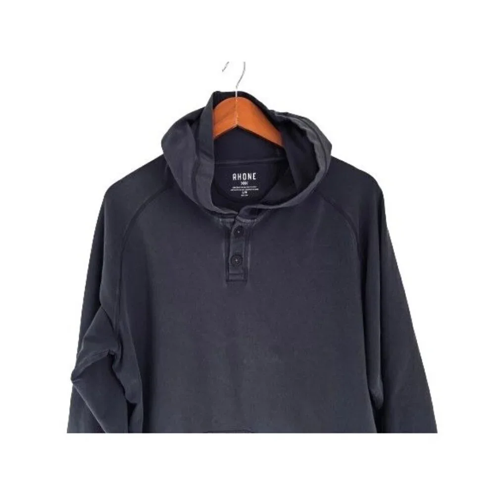 RHONE Sweatshirt Athletic Hoodie Kangaroo Pocket Size Large